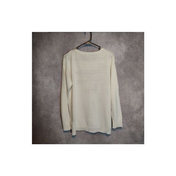 Verve Ami cream sweater size medium - Picture 2 of 3